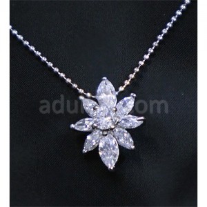 フラワーネックレス