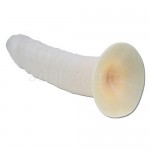リベロ ソフトリアルディルド アイボリー 吸盤付き