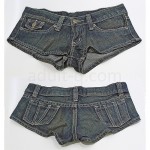 デニムホットパンツ M