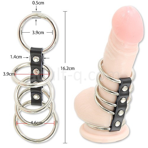 コックリングハーネス 5RINGS サイズ