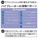 飛っ子アクセス ver.2 10種類の振動パターン