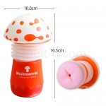 Mushroom　ORANGE(プッシータイプ)　サイズ＆入り口