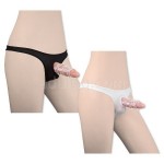 三連リングメンズシースルーTバック