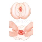 ちつにく　キツキツ　3層タイプ　入り口