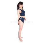 【エロスク】ヘソ出しタンクトップ&ブルマセット