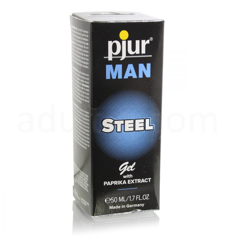 Pjur MAN スチールジェル　パッケージ