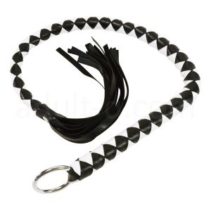 ノーティーキング ウィップ　白/黒