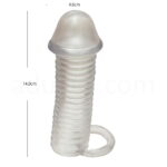 イカせMAX「カリデカ君」　サイズ