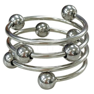 フェティッシュウルトラメタルリング スパイラル8ボール 42mm