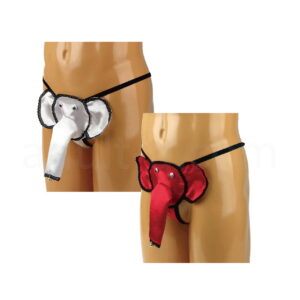 メンズ 光沢が綺麗な鈴付きゾウさんGスト