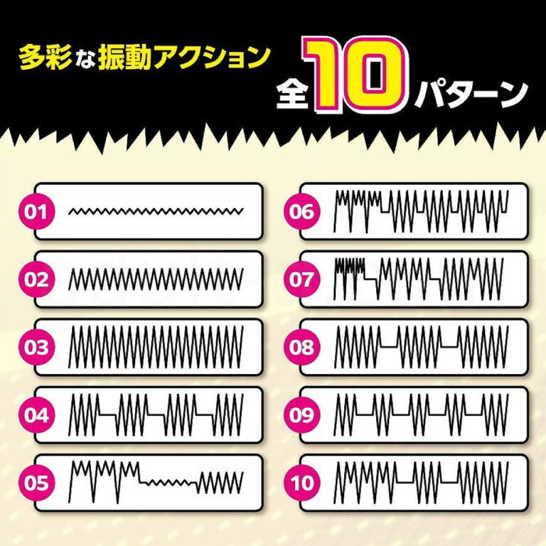 EVブラックローター　振動パターン