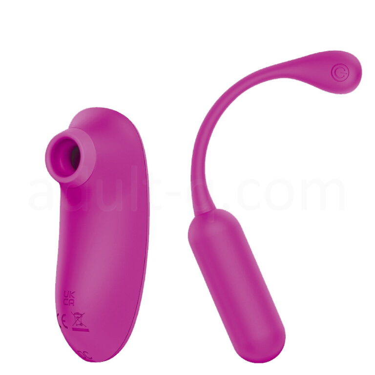 プリティラブ サッキング＆ブローイングツーウェイリモートバイブレーター