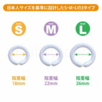 ナチュラルリング Sサイズ　３サイズ設計
