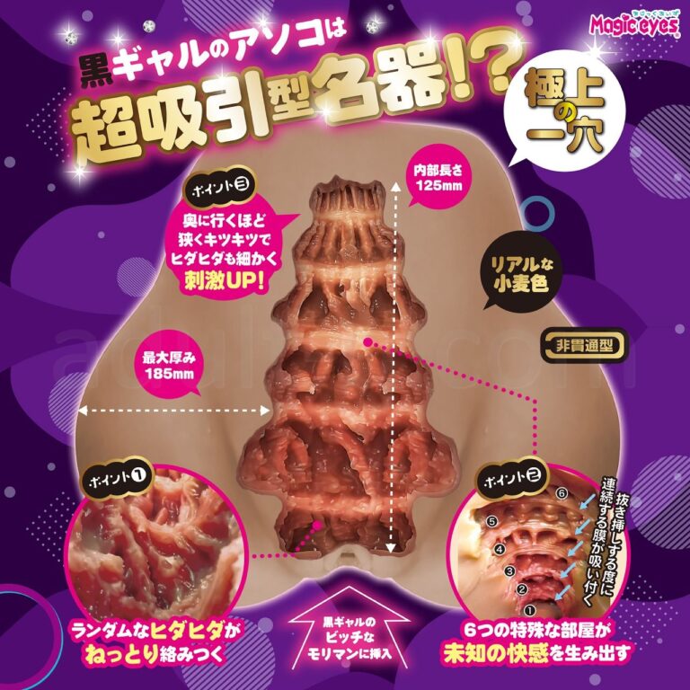 黒ギャル尻　内部構造