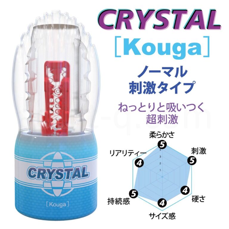 CRYSTAL Kouga（クリスタル クーガー ブルー）　特長