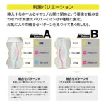 MENS MAX SMART Double(メンズマックススマートダブル)　刺激バリエーション
