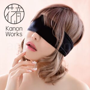 Kanon Works(花音ワークス) ストレッチアイマスク ブラック