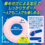 ガチ勃ちリング LARGE　サイズ＆特長