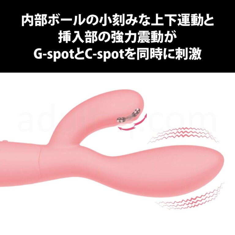 プリティラブ Cスポットウェーブバイブレーター 特長