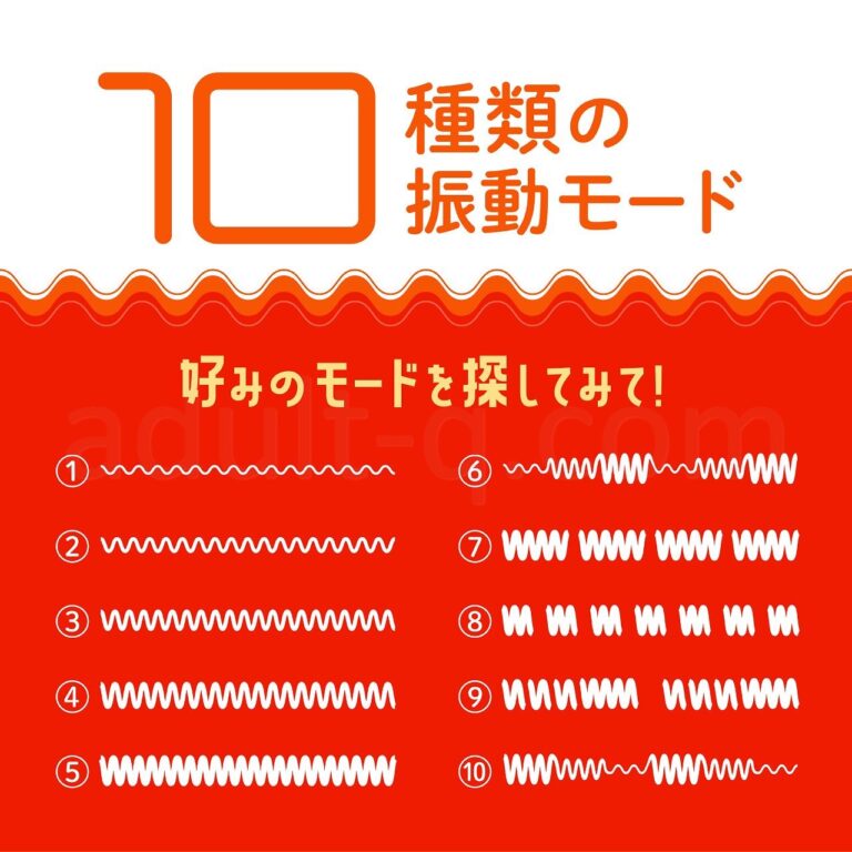 ナカイキ覚醒 アナピタW フィンガータッチ　10種類の振動モード