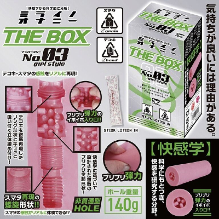 ミライノオナニー THE BOX No.03　気持ちが良いには理由がある