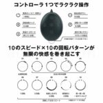 ニップルカップR ブラック 操作