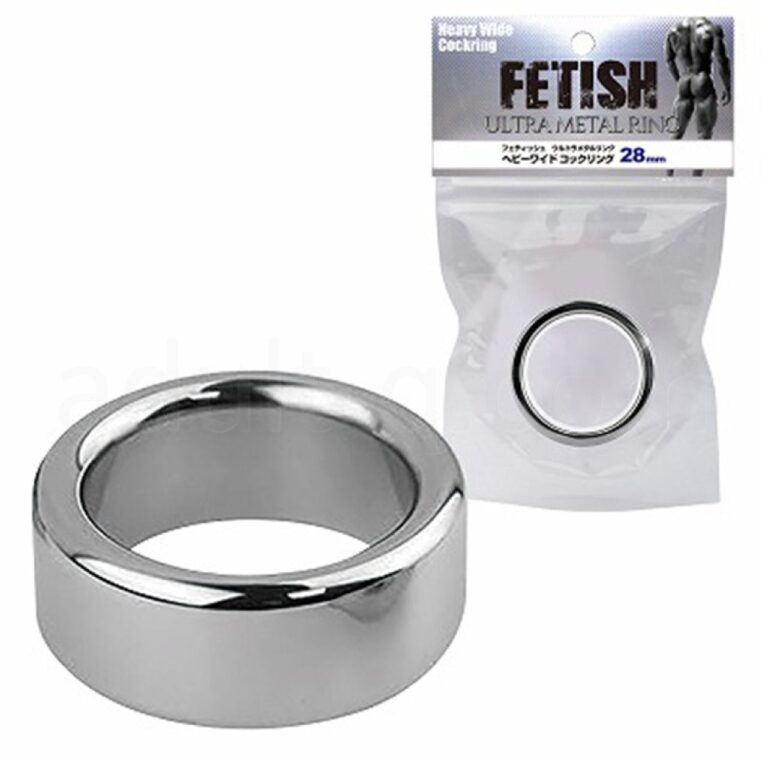 フェティッシュウルトラメタルリング ヘビーワイドコックリング 28mm