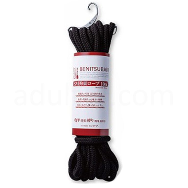 紅椿-BENITSUBAKI-SM拘束ロープ10m　黒