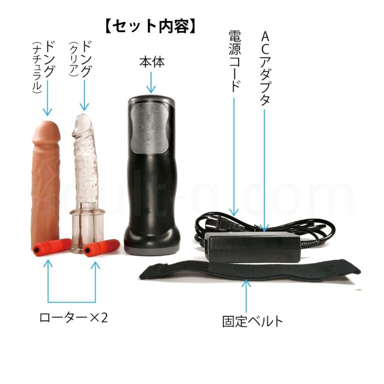 リゾア・セックスマシーン for Lady　セット内容