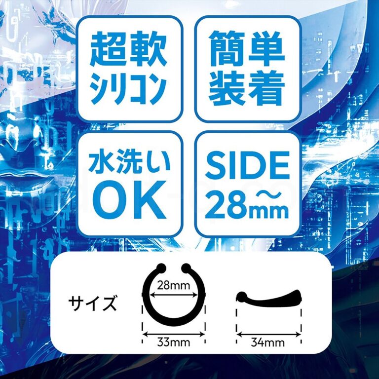 GACHIMUKE ガチムケ 漢の形状記憶 スペック