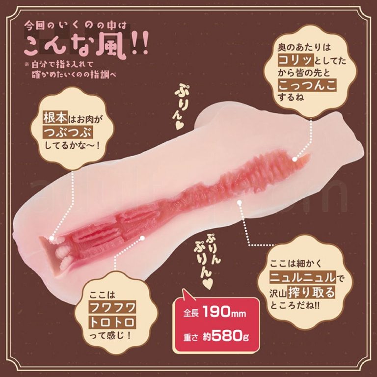 渚いくのオナホ ドルチェ 内部構造&サイズ